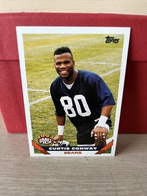 1993 Topps - #12 Curtis Conway (RC) - Image 1 of 2