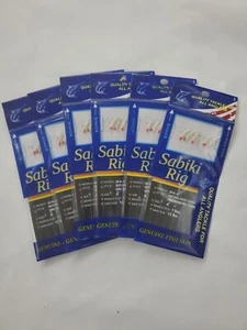 Fishing Rigs Saltwater Bait Lures, 6 Packs Fishing Bait Rigs with Fish Skin High - Picture 1 of 3