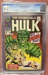 Marvel Incredible Hulk 102 CGC 6.5 Origin Retold First Issue Of New Series - Picture 1 of 3