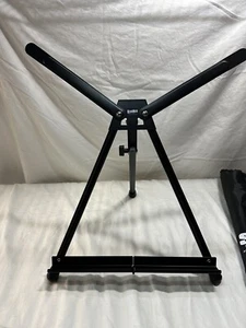 SoHo Table Top Easel, Black Aluminum Tabletop  for Display and Painting Canvases - Picture 1 of 5