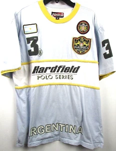 Argentina Polo #3 T Shirt Lamartina Vintage Taglia Large - Foto 1 di 7