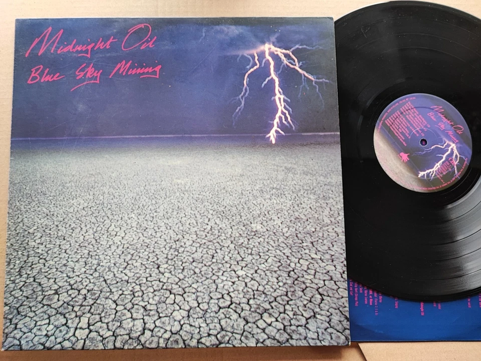 MIDNIGHT OIL -  Blue Sky Mining  - 1st press EU 1990  / EX - Photo 1/3