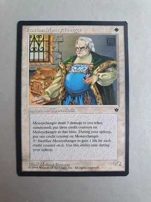 Icatian Moneychanger MTG Fallen Empires (1994) Common White Creature NM - Image 1 of 2
