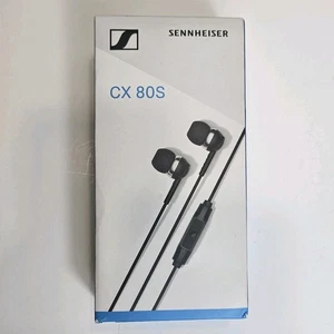 Sennheiser CX 80S Auriculares con Cable Micrófono Control Remoto para Control de Llamadas y Música - Imagen 1 de 8