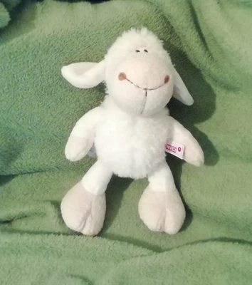 NICI Kuscheltier Schaf "Jolly Mäh" weiß, ca 25 cm, Art. 43292, Schlenker, NEU! - Bild 1 von 4