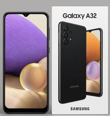 Новый Samsung Galaxy A32 5G - 64GB SM-A326U (заводской разблокированный) (один SIM) - черный - Изображение 1 из 4