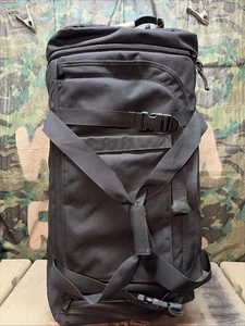 Thin Air Gear Olympus Deployment Rolling Duffle Bag Rucksack Black Wheeled - Bild 1 von 10