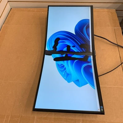 SAMSUNG 34Inch QHD 100Hz HDR10 LS34A654UBNXGO Curved Monitor AS IS - READ - Image 1 of 4