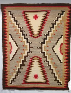 Handmade Kilim Navajo Rug 6x9 Ft Native American style Modern rug Free Shipping - Picture 1 of 1