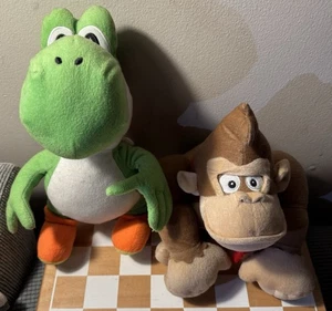 Yoshi & Donkey Kong Plüsch - Bild 1 von 7