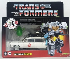 HASBRO 2024 COLLABORATIVE TRANSFORMERS x GHOSTBUSTERS ECTOTRON ECTO-1 SEALED - Picture 1 of 24