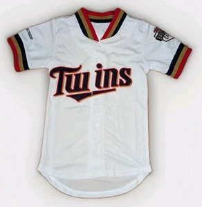 Minnesota Twins MLB Baseball Camp Jersey Size Youth Extra Small XS SGA White - Picture 1 of 3
