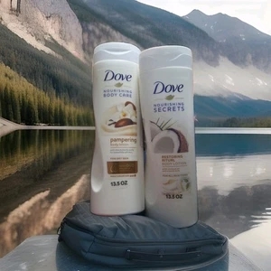 Loción corporal mezclada con aceite crema Dove 2 unidades 13,5 oz - Imagen 1 de 1