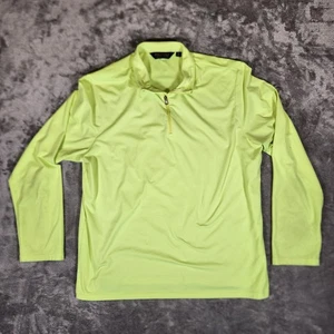 Camisa Polo de Golf Ralph Lauren Para Hombre XL Amarillo Neón Manga Larga Adulto Poliéster - Imagen 1 de 10