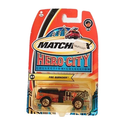 Matchbox 33 Hero City Fire Quencher | Original Price Tag | 2003 | HTF | NEW - Image 1 of 4