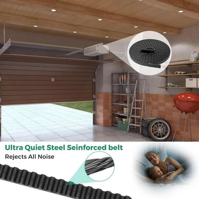 8ft Garage Door Drive Belt Replacement For Chamberlain 255in 41A3589-1 Garage - Image 1 of 4