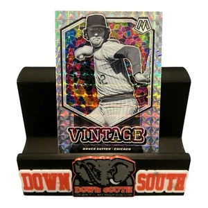2021 Panini Mosaic #V9 Bruce Sutter Silver Mosaic - Picture 1 of 2