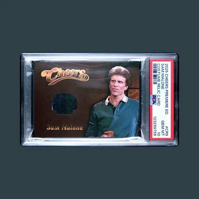 2025 CHEERS PREMIERE ED. SAM MALONE COSTUME RELIC CARD - Image 1 of 4