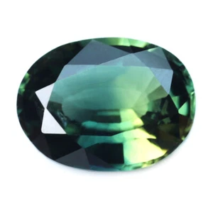 Certified Natural Sapphire 0.61ct Multicolor VVS Madagascar Oval 5.78x4.41 mm - Picture 1 of 3