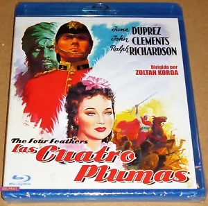 LAS CUATRO PLUMAS / The Four Feathers , 1939 (BLURAY -R) English . Español BD-R - Imagen 1 de 3