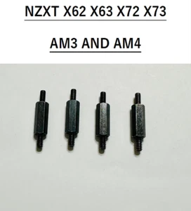 AM3 & AM4 Mount Bracket Screws For NZXT Kraken X62 X63 X72 X73 CPU Cooler Fan - Afbeelding 1 van 3