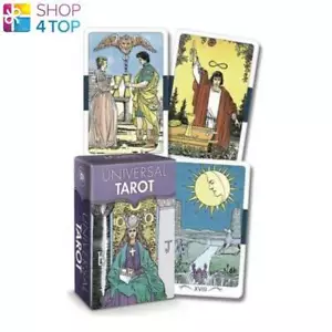 MINI BARAJA DE CARTAS DE TAROT UNIVERSAL DE ROBERTO DE ANGELIS TELL LO SCARABEO NUEVO - Imagen 1 de 5