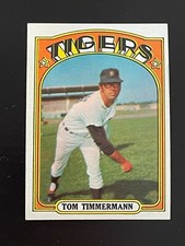 1972 Topps Tom Timmermann #239 Detroit Tigers (B)