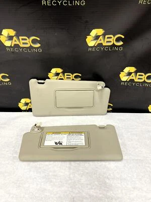 2011-2015 Nissan Rogue Left & Right Illuminated Sun Visor Set Pair Foto 1 de 4