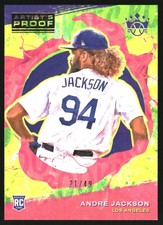 2022 Diamond Kings Artist Proof Gold #156 Andre Jackson /49