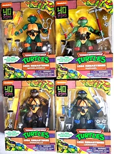 TMNT 1988 Remastered Playmates 4er Set Ninja Turtles 2024 40. Jahrestag - Bild 1 von 2