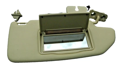 Viseira solar Volvo XC70 V70 2001-2003 com luzes espelhadas e montagens direita fabricante de equipamento original 3572 destro - Imagem 1 de 4