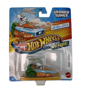 Hot Wheels RacerVerse 2024 BUGS BUNNY Looney Tunes figure & die cast car - Picture 1 of 10