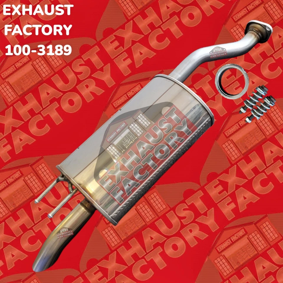 MONTAJE SILENCIADOR TRASERO 100-3189 PARA HONDA CIVIC 2012-2015 1,8 L ACERO INOXIDABLE Foto 1 de 1