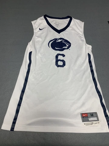 Penn state basketball Jersey white official Nike stains Medium Cover