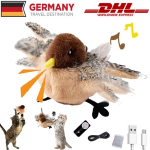 NEU Elektrisch Katzenspielzeug Spatzen interaktives Vogel Katze HOT!! DHL - Bild 1 von 21