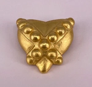 Broche vintage YUTA PASCH, chapado en oro (S 6051) - Imagen 1 de 5