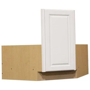Hampton Bay Assembled Kitchen Cabinet 34.5"Hx36"Wx24"D Transitional Satin White - Picture 1 of 11