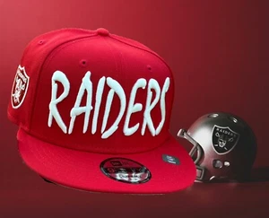 raiders new era 9fifty snapback hat Glow In The Dark - Picture 1 of 3