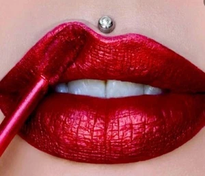 Jeffree Star Red Christmas Mystery Shade “?” Stocking Liquid Velour Lipstick - Picture 1 of 10