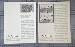 Minnesota Center for Book Arts, MCBA Newsletter, 2 issues, 1996/1997 - Picture 1 of 7