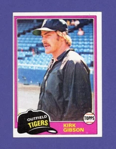 1981 Topps #315 KIRK GIBSON RC - EX - Free Shipping - Picture 1 of 2