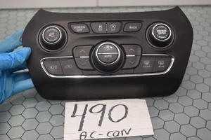 15 16 17 Jeep Cherokee Radio AC and Heater Control Used Stock #490-AC - Bild 1 von 6