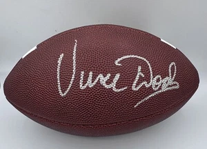 Vince Dooley Autograph UGA Georgia Wilson Football Signed Vince Dooley Football - Picture 1 of 4