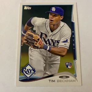 2014 Tim Beckham Topps Rookie Rc - Picture 1 of 2
