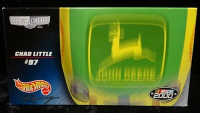 Crews Choice Hot Wheels Collection Chad Little #97 John Deere Racing escala 1:24 Foto 1 de 4