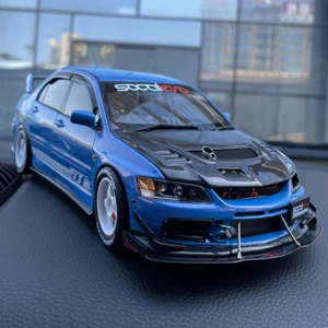 1/18 Super A Mitsubishi Lancer EVO 9 Metal Diecast Model Car Toys Gifts Blue - Bild 1 von 10