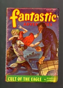 Fantastic Adventures Pulp - July 1946 - R.M. Williams, Robert Bloch - Picture 1 of 3