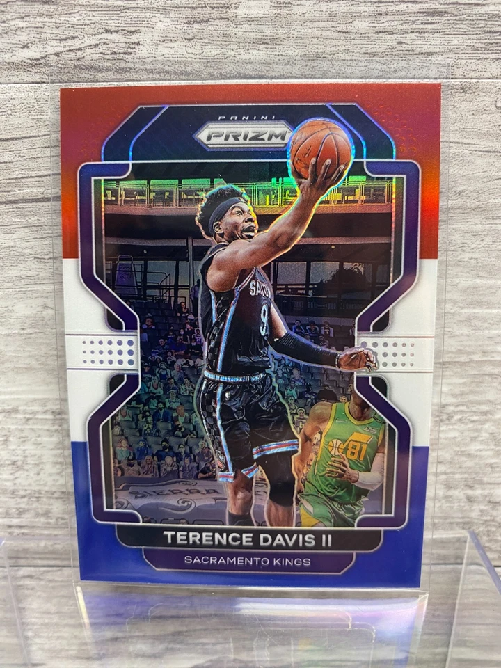 2021-22 Panini Prizm Basketball Terence Davis ll Red, White & Blue Prizm #139 - Image 1 of 2