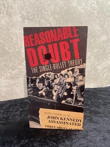 Rare VHS Tape John F. Kennedy Reasonable Doubt “The Single Bullet Theory” - Bild 1 von 8