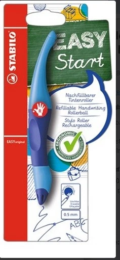 STABILO EASYORIGINAL START TINTENROLLER KULI-FÜLLER ROLLERBALL RECHTS BLAU NEU - Bild 1 von 1